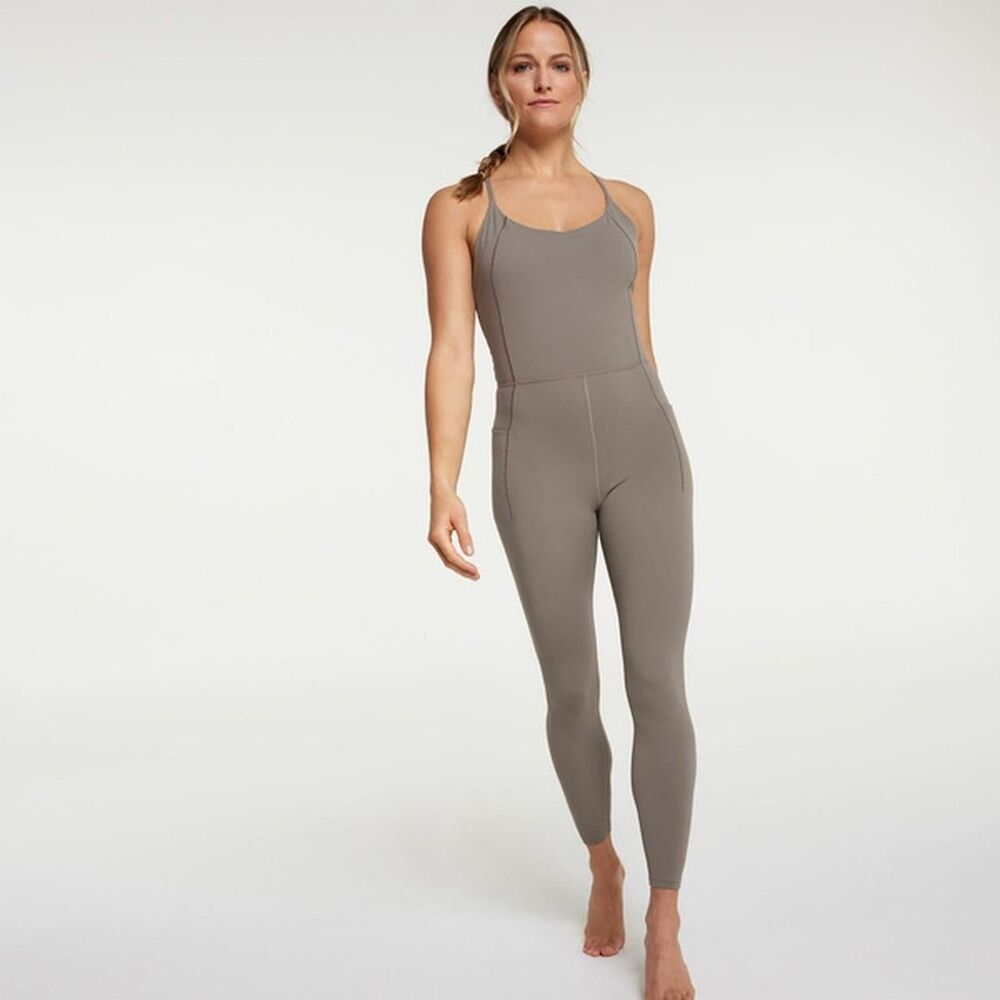 Calia Women's Grey and Brown Jumpsuit